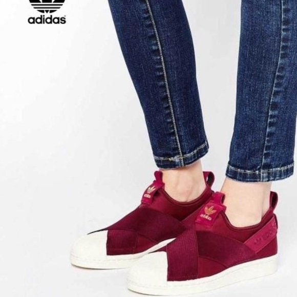 Adidas Original Superstar Slip-ons, Size 39